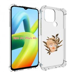 Чехол MyPads лицо-с-патчами для Xiaomi Redmi A1 Plus +