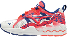 Кроссовки мужские Mizuno S.L.Wave Rider красные/белые 9.5 UK