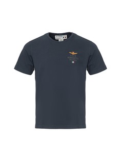 Футболка мужская Aeronautica Militare TS2053J581 синяя 52 RU