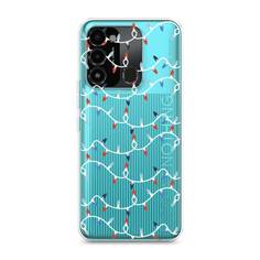 Чехол на Tecno Spark Go 2022 "Разноцветная гирлянда" Case Place