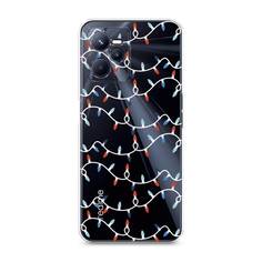 Чехол на Realme C35 "Разноцветная гирлянда" Case Place