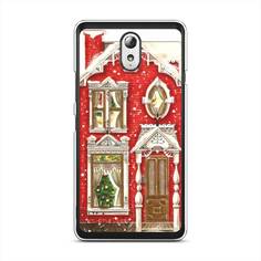 Чехол на Lenovo Vibe P1m "Пряничный домик" Case Place