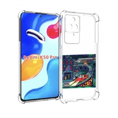 Чехол MyPads Яд (альбом Kizaru) для Xiaomi Redmi K50 / K50 Pro