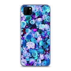 Чехол на Huawei Y5p "Цветочный ковер" Case Place