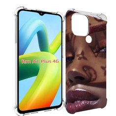 Чехол MyPads лицо девушки тень женский для Xiaomi Redmi A1 Plus +