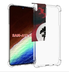 Чехол MyPads качели-над-пропастью для Samsung Galaxy A12 (SM-A125F) 2020/21