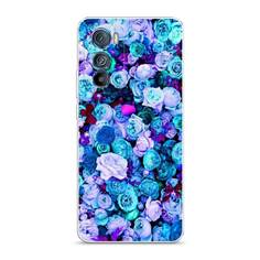 Чехол на Motorola Edge 30 "Цветочный ковер" Case Place