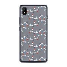 Чехол на ZTE Blade L210 "Разноцветная гирлянда" Case Place