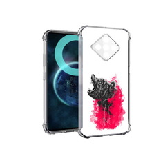 Чехол MyPads медведь в дымке для Infinix Zero 8