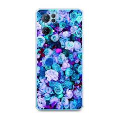 Чехол на Oppo Reno 7 Pro "Цветочный ковер" Case Place