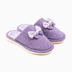 Тапочки женские Smile of Milady 9257453 фиолетовые 40 RU