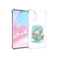 Чехол MyPads Счастливый чемодан для Huawei Nova 8 (ANG-LX1)