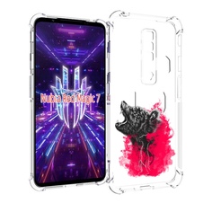 Чехол MyPads медведь в дымке для ZTE Nubia Red Magic 7