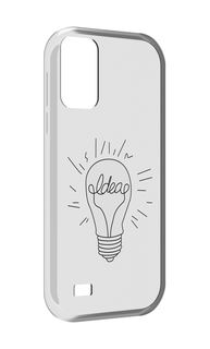 Чехол MyPads лампочка-с-идеей для Oukitel C31