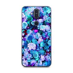 Чехол на Nokia 8.1 "Цветочный ковер" Case Place
