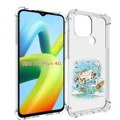 Чехол MyPads Счастливый чемодан для Xiaomi Redmi A1 Plus +