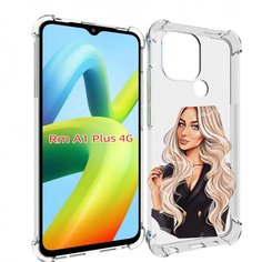 Чехол MyPads Платье-пиджак женский для Xiaomi Redmi A1 Plus +