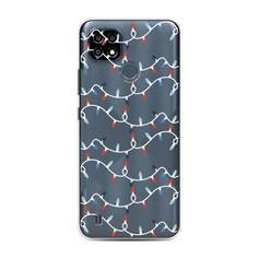Чехол на Oppo Realme C21Y "Разноцветная гирлянда" Case Place