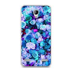 Чехол на ZTE Blade A520 "Цветочный ковер" Case Place