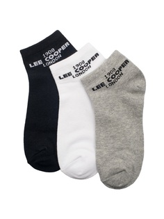 Комплект носков унисекс Lee cooper Socks 3P разноцветных 43-46
