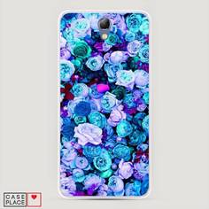 Чехол на Lenovo Vibe S1 "Цветочный ковер" Case Place