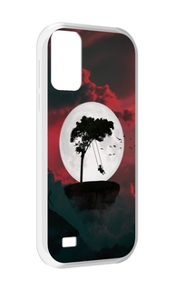 Чехол MyPads качели-над-пропастью для Oukitel C31