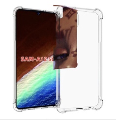 Чехол MyPads лицо девушки тень женский для Samsung Galaxy A12 (SM-A125F) 2020/21