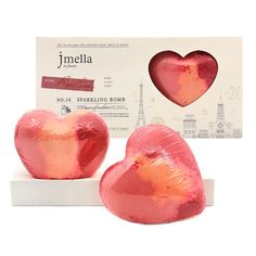 Пена и соль для ванны с ароматом розы,замши и мускуса Jmella 200г х 2шт.