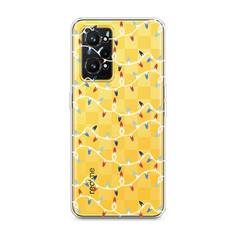 Чехол на Realme GT Neo 3T "Разноцветная гирлянда" Case Place
