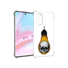 Чехол MyPads череп в лампочке для Huawei Nova 8 (ANG-LX1)