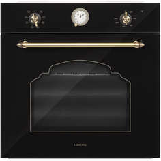 Встраиваемый электрический духовой шкаф Hiberg VM 6382 BR black