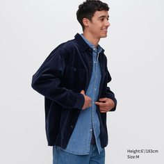 Рубашка мужская UNIQLO 450266COL69 синяя XS (доставка из-за рубежа)