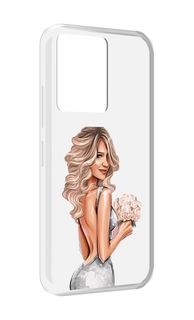 Чехол MyPads Роскошное-платье женский для Infinix Note 12 5G X671 / Note 12 Pro 5G