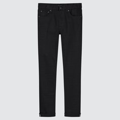 Джинсы мужские UNIQLO 447649COL09 черные 33/36 (доставка из-за рубежа)
