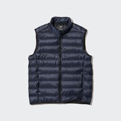 Утепленный жилет мужской UNIQLO 452739COL69 синий M (доставка из-за рубежа)