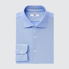 Рубашка мужская UNIQLO 452582COL64 синяя XL (доставка из-за рубежа)