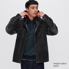 Рубашка мужская UNIQLO 450266COL08 серая L (доставка из-за рубежа)