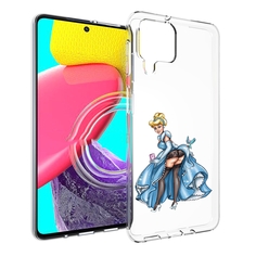 Чехол MyPads девушка-в-платье-красивая женский для Samsung Galaxy M53 (SM-M536)