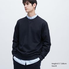 Лонгслив мужской UNIQLO 444966COL69 синий 2XL (доставка из-за рубежа)