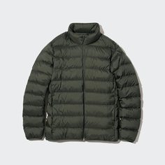 Пуховик мужской UNIQLO 452738COL56 хаки S (доставка из-за рубежа)