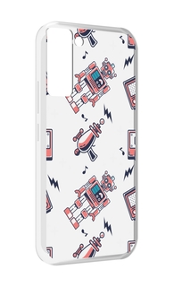 Чехол MyPads мини-роботы для Tecno Pop 5 LTE / Pop 5 Pro