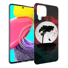 Чехол Mypads Качели-Над-Пропастью Для Samsung Galaxy M53 (Sm-M536)
