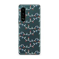 Чехол на Sony Xperia 1 III "Разноцветная гирлянда" Case Place