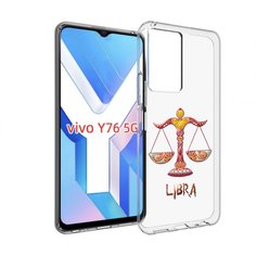 Чехол MyPads знак-зодиака-весы-8 для Vivo Y76 5G