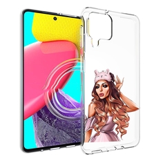 Чехол MyPads девушка-с-маской-для-сна женский для Samsung Galaxy M53 (SM-M536)