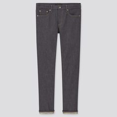 Джинсы мужские UNIQLO 430270COL69 синие 30/36 (доставка из-за рубежа)