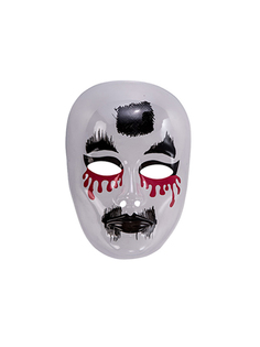 Маска "Halloween", прозрачная (Цв: Разноцветный ) No Brand