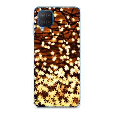 Чехол на Samsung Galaxy A12/M12 "Новогодняя гирлянда" Case Place