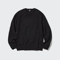 Джемпер мужской UNIQLO 438789COL09 черный 2XS (доставка из-за рубежа)