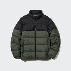 Пуховик мужской UNIQLO 456570COL56 хаки S (доставка из-за рубежа)